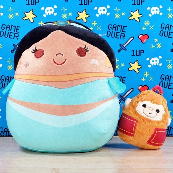 Squishmallows Toys Squishmallow Jasmine Abu Aladdin 4 Ultrasoft